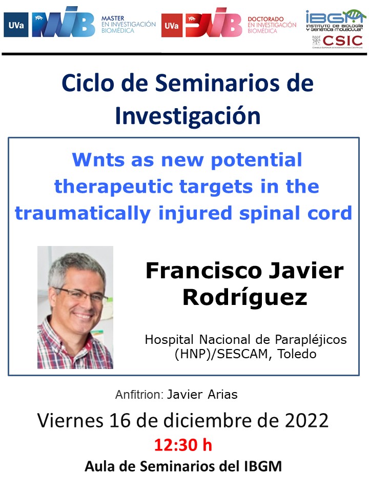 Seminario IBGM 16 diciembre