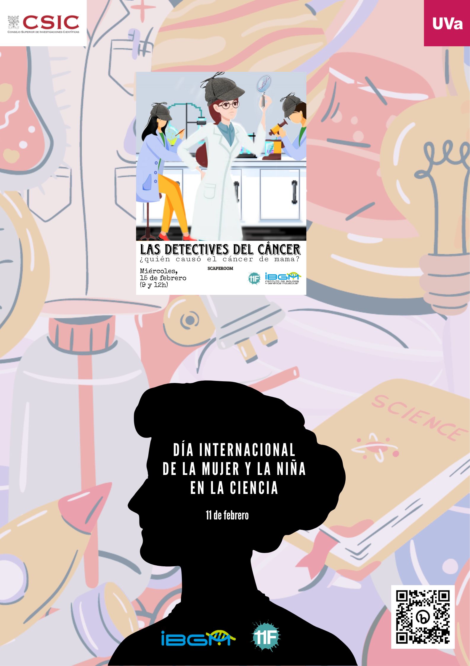 11F Día internacional de la niña y la ciencia Las detectives del cáncer